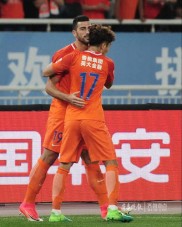 富力主场大胜鲁能，豪取三分