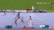 田径女子百米半决赛，美国选手夺冠